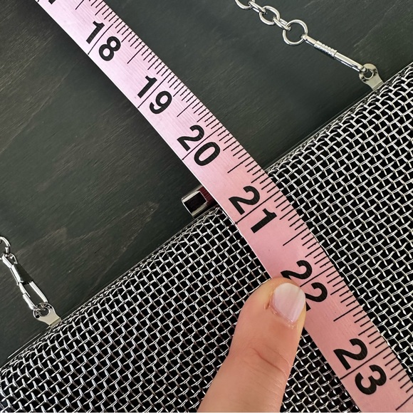 Metal Convertible Clutch - Picture 13 of 13